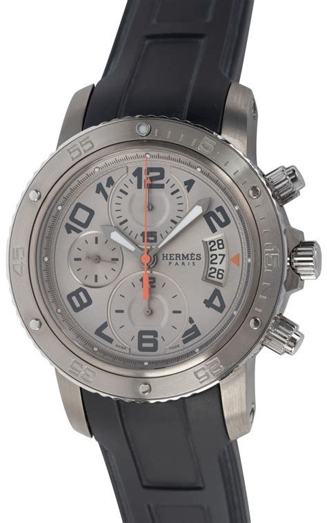 hermes clipper diver watch|Hermes Clipper Diver Watch .